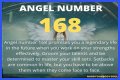 
ANGEL NUMBER 168
