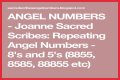
Repeating Angel Numbers - 8's and 7's  (8877, 8787, 88877 etc)
